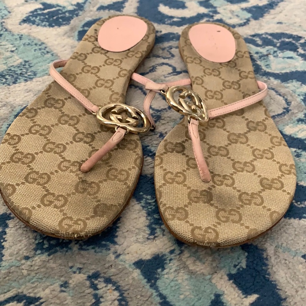 Gucci double G sandals - Picture 7 of 9